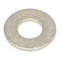 Midwest Fastener Flat Washer, Fits Bolt Size #10 , Aluminum 50 PK 71824